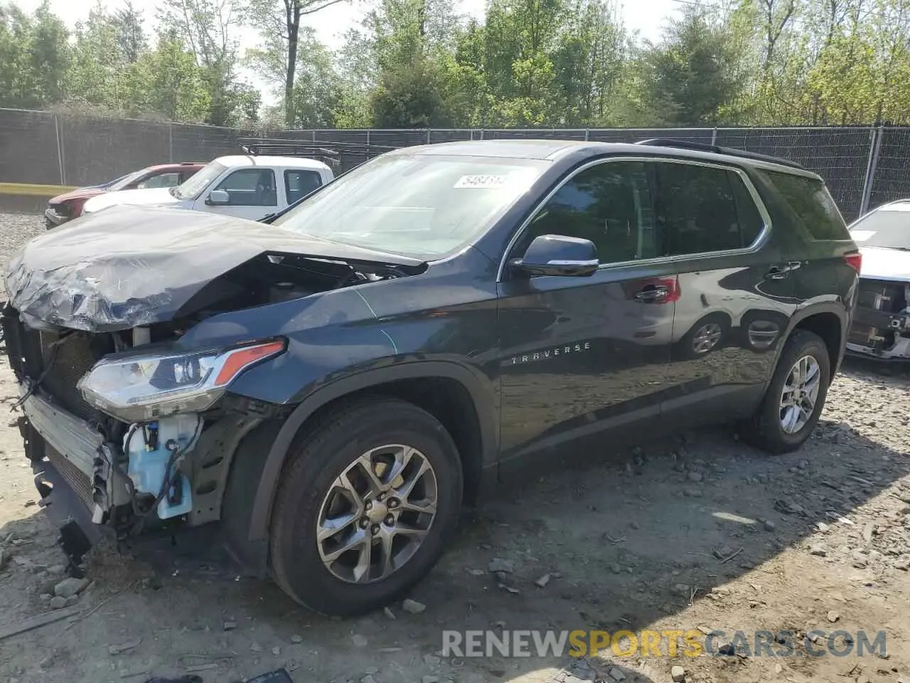 1 fotografías del automóvil dañado 1GNEVGKW0LJ100638 CHEVROLET TRAVERSE 2020