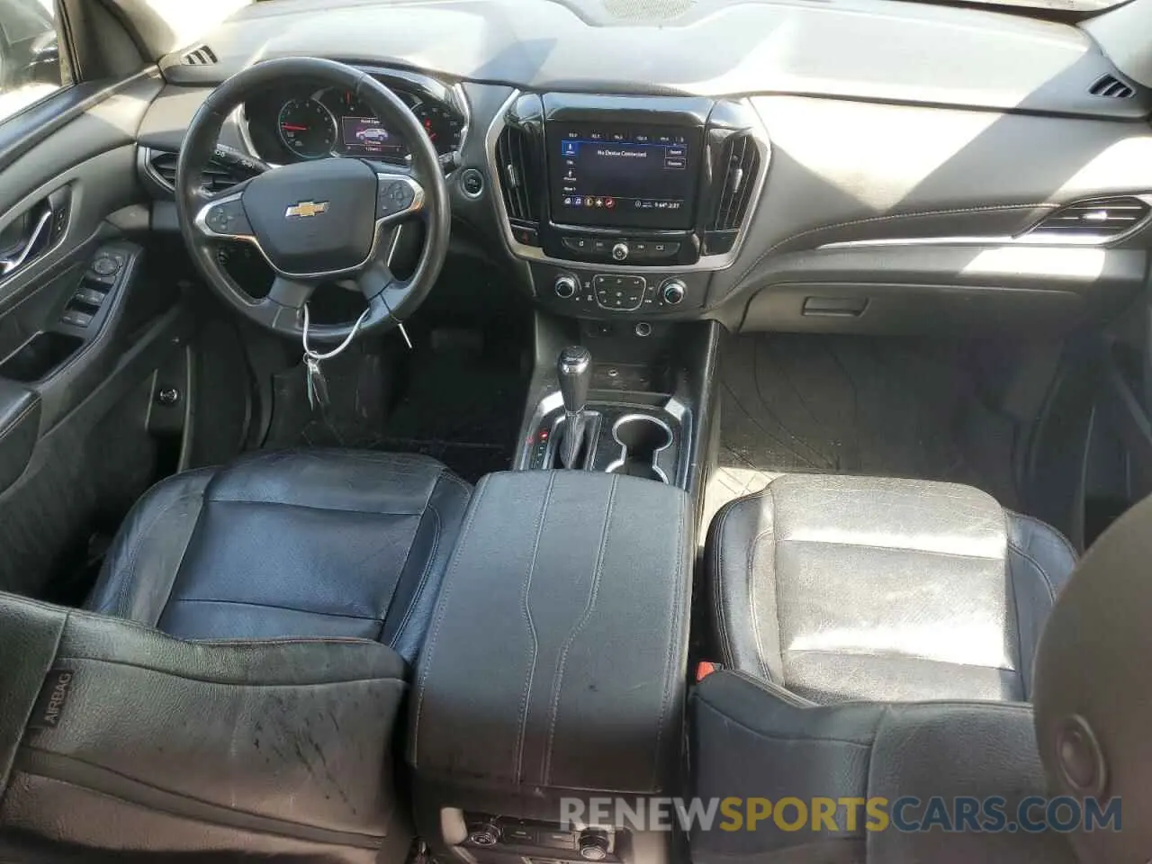 8 fotografías del automóvil dañado 1GNEVGKW0LJ100638 CHEVROLET TRAVERSE 2020
