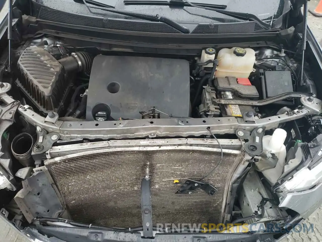 12 fotografías del automóvil dañado 1GNEVGKW0LJ158524 CHEVROLET TRAVERSE 2020