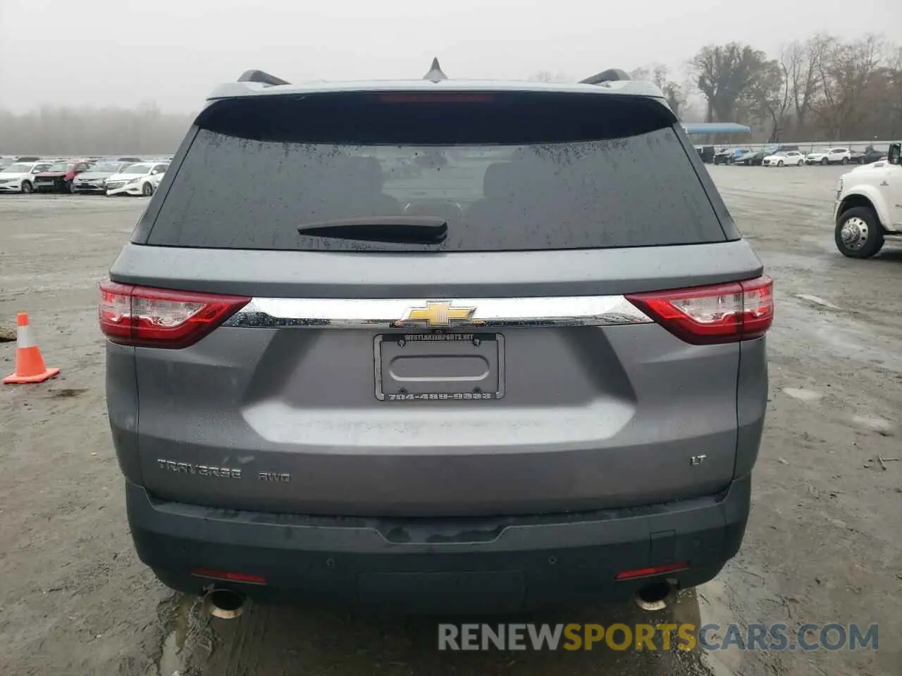 6 fotografías del automóvil dañado 1GNEVGKW0LJ158524 CHEVROLET TRAVERSE 2020