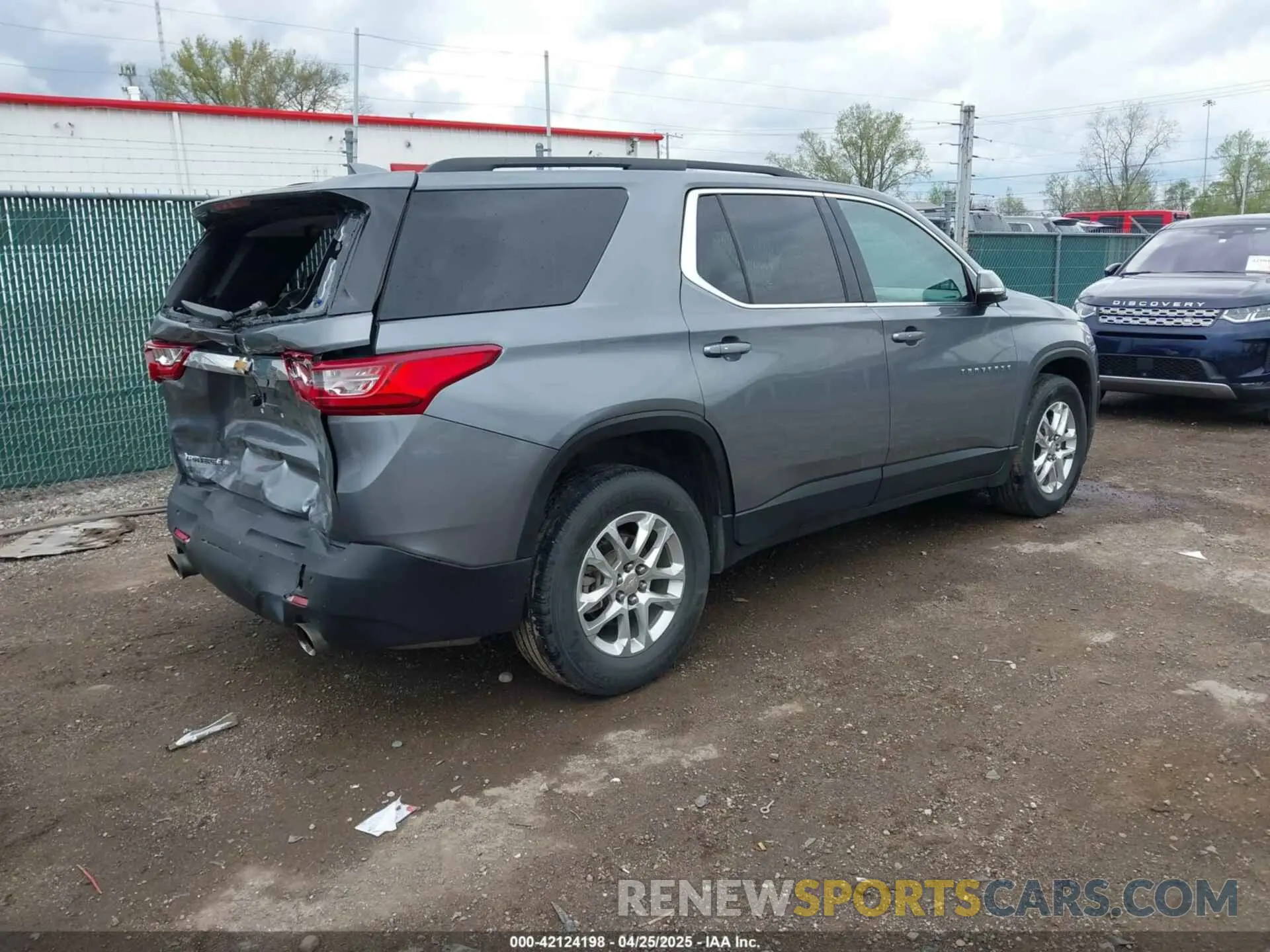 4 fotografías del automóvil dañado 1GNEVGKW2LJ199527 CHEVROLET TRAVERSE 2020