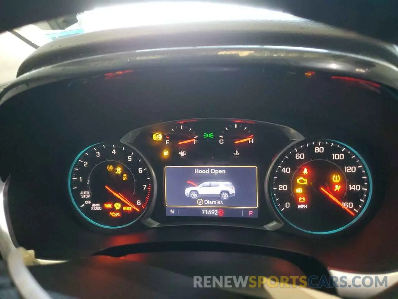 9 fotografías del automóvil dañado 1GNEVGKW5LJ105849 CHEVROLET TRAVERSE 2020