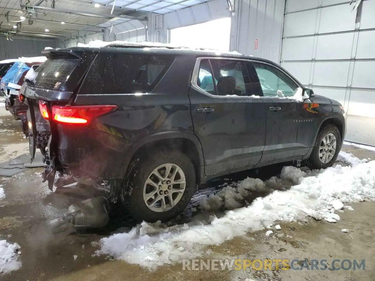 3 fotografías del automóvil dañado 1GNEVGKW6LJ248938 CHEVROLET TRAVERSE 2020