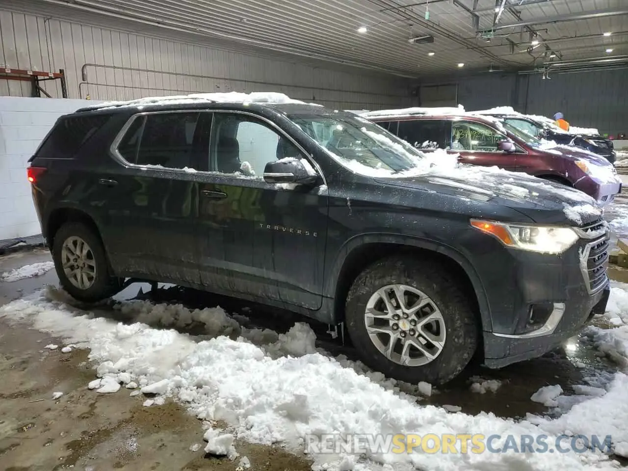4 fotografías del automóvil dañado 1GNEVGKW6LJ248938 CHEVROLET TRAVERSE 2020