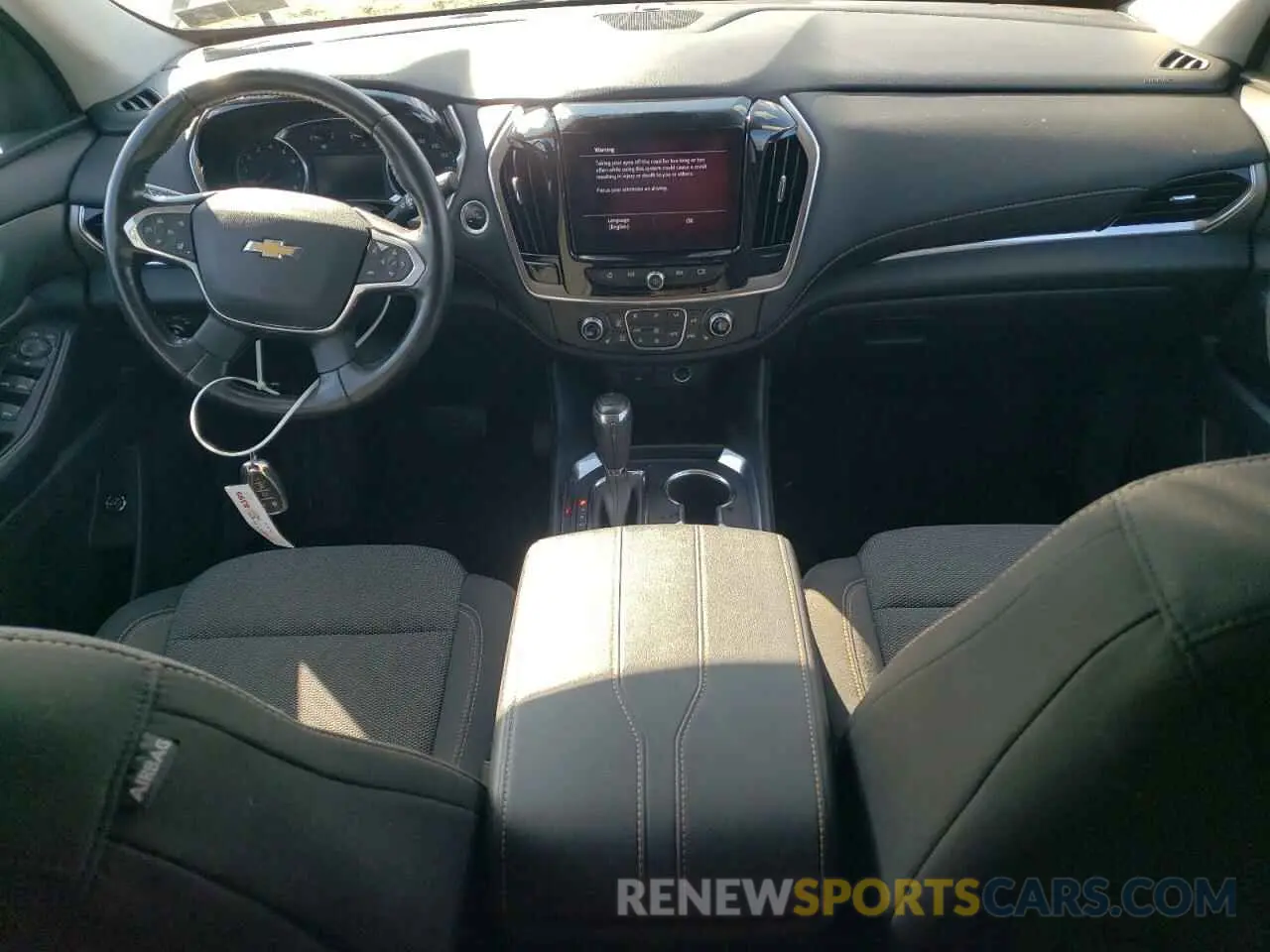 8 fotografías del automóvil dañado 1GNEVGKW7LJ195263 CHEVROLET TRAVERSE 2020
