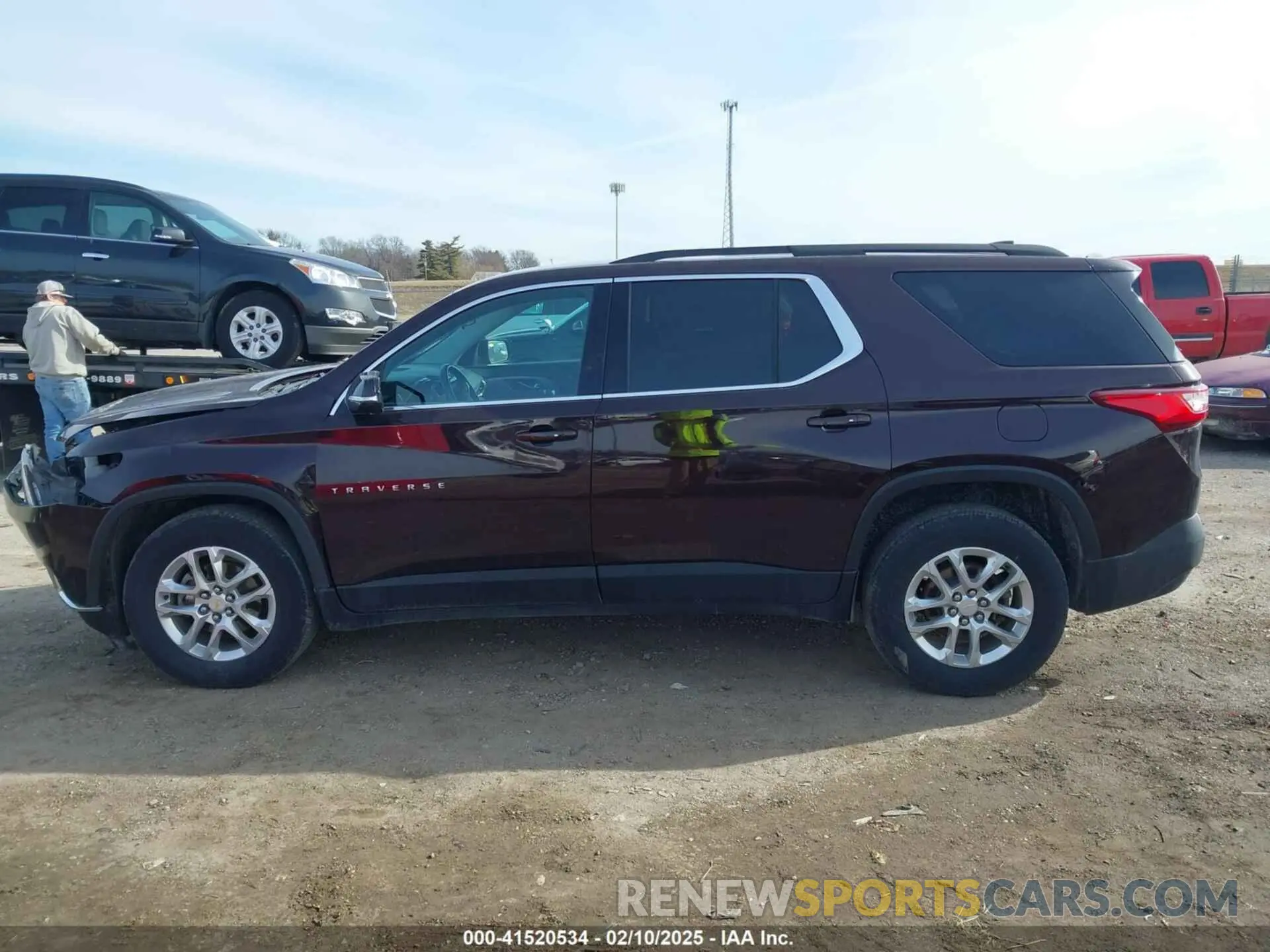 14 fotografías del automóvil dañado 1GNEVGKWXLJ151077 CHEVROLET TRAVERSE 2020
