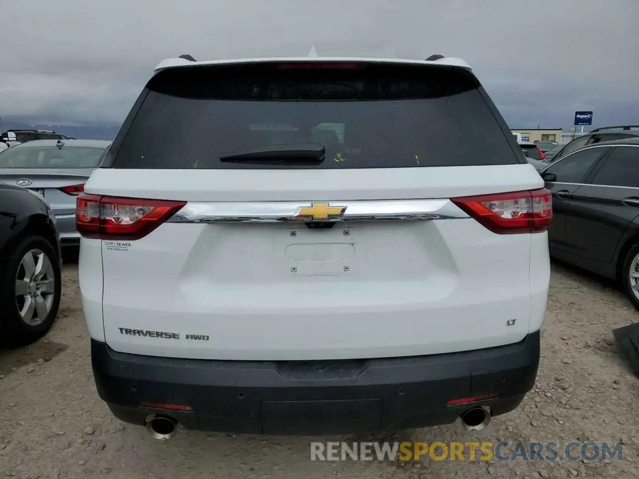6 fotografías del automóvil dañado 1GNEVHKW2LJ245489 CHEVROLET TRAVERSE 2020