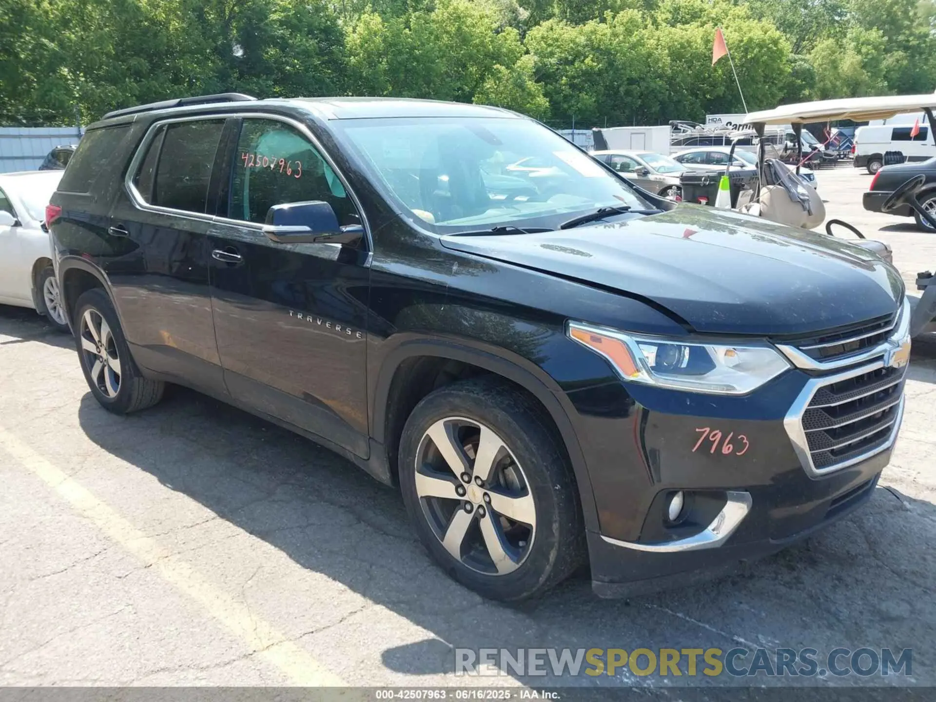 1 fotografías del automóvil dañado 1GNEVHKW3LJ164808 CHEVROLET TRAVERSE 2020