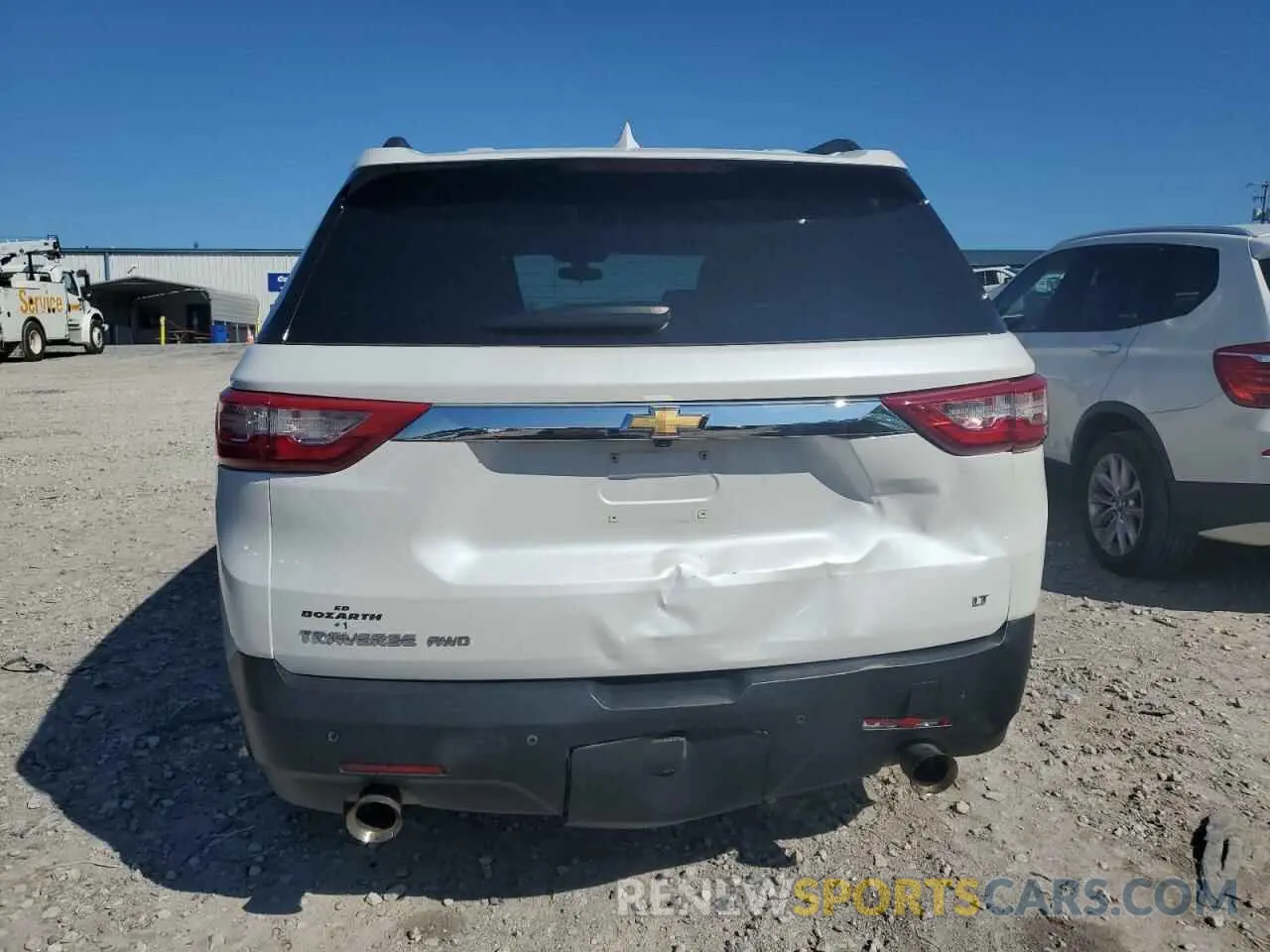 6 fotografías del automóvil dañado 1GNEVHKW5LJ326146 CHEVROLET TRAVERSE 2020