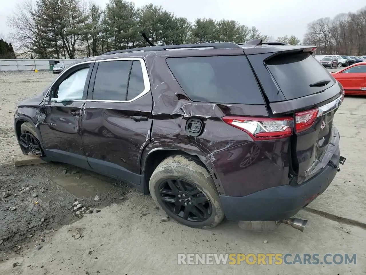 2 fotografías del automóvil dañado 1GNEVHKW6LJ105574 CHEVROLET TRAVERSE 2020