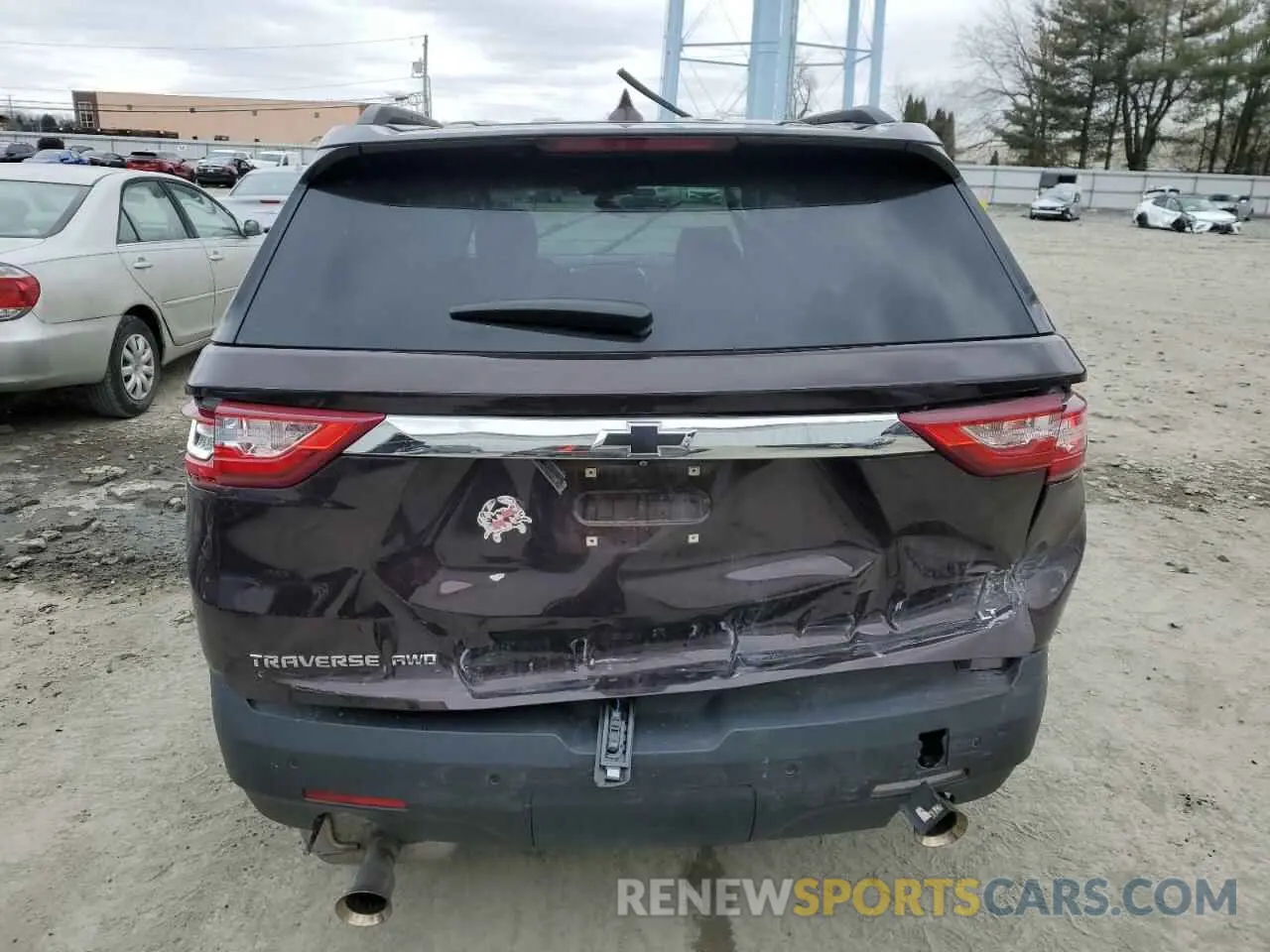 6 fotografías del automóvil dañado 1GNEVHKW6LJ105574 CHEVROLET TRAVERSE 2020