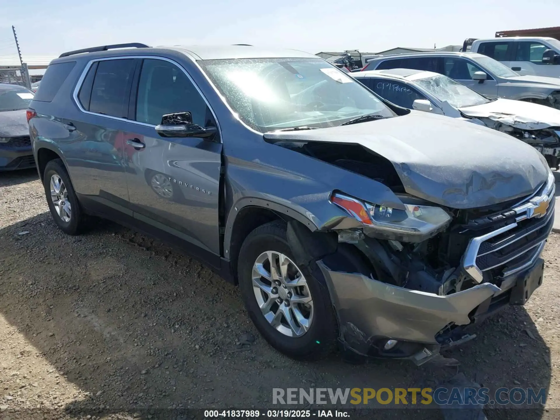 1 fotografías del automóvil dañado 1GNEVHKW7LJ145467 CHEVROLET TRAVERSE 2020