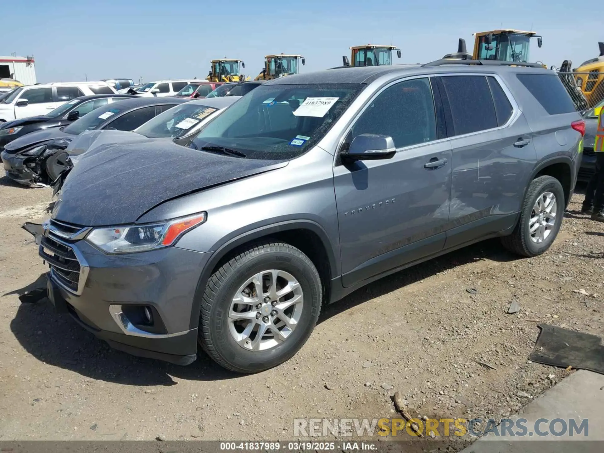 2 fotografías del automóvil dañado 1GNEVHKW7LJ145467 CHEVROLET TRAVERSE 2020