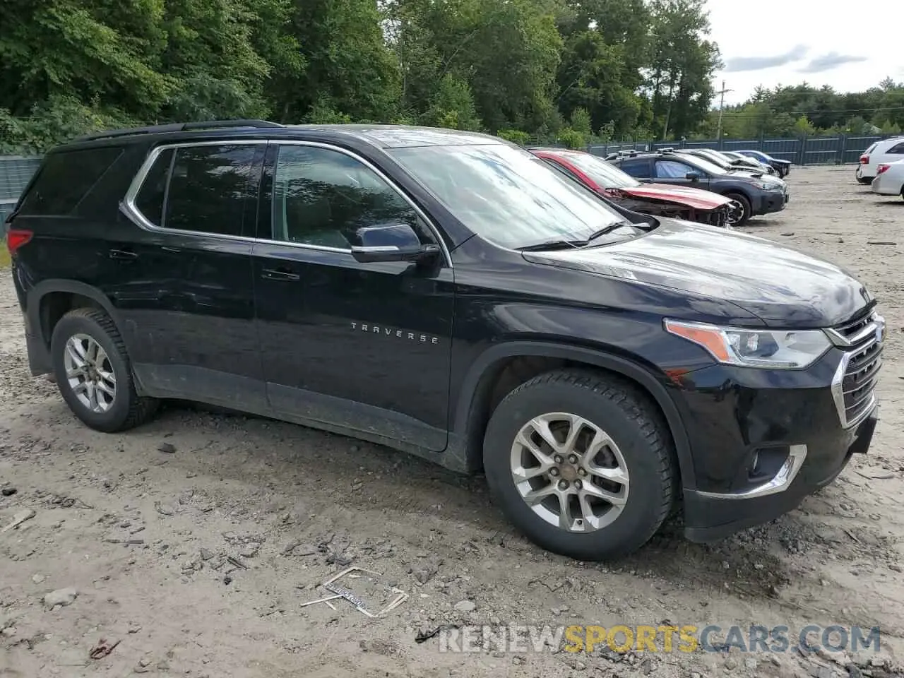 4 fotografías del automóvil dañado 1GNEVHKW8LJ317229 CHEVROLET TRAVERSE 2020