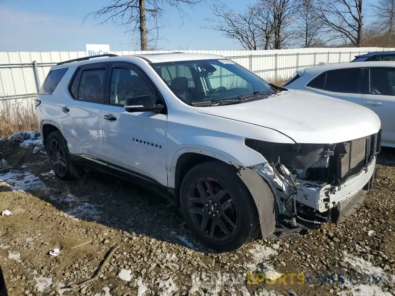 4 fotografías del automóvil dañado 1GNEVKKW2LJ216409 CHEVROLET TRAVERSE 2020