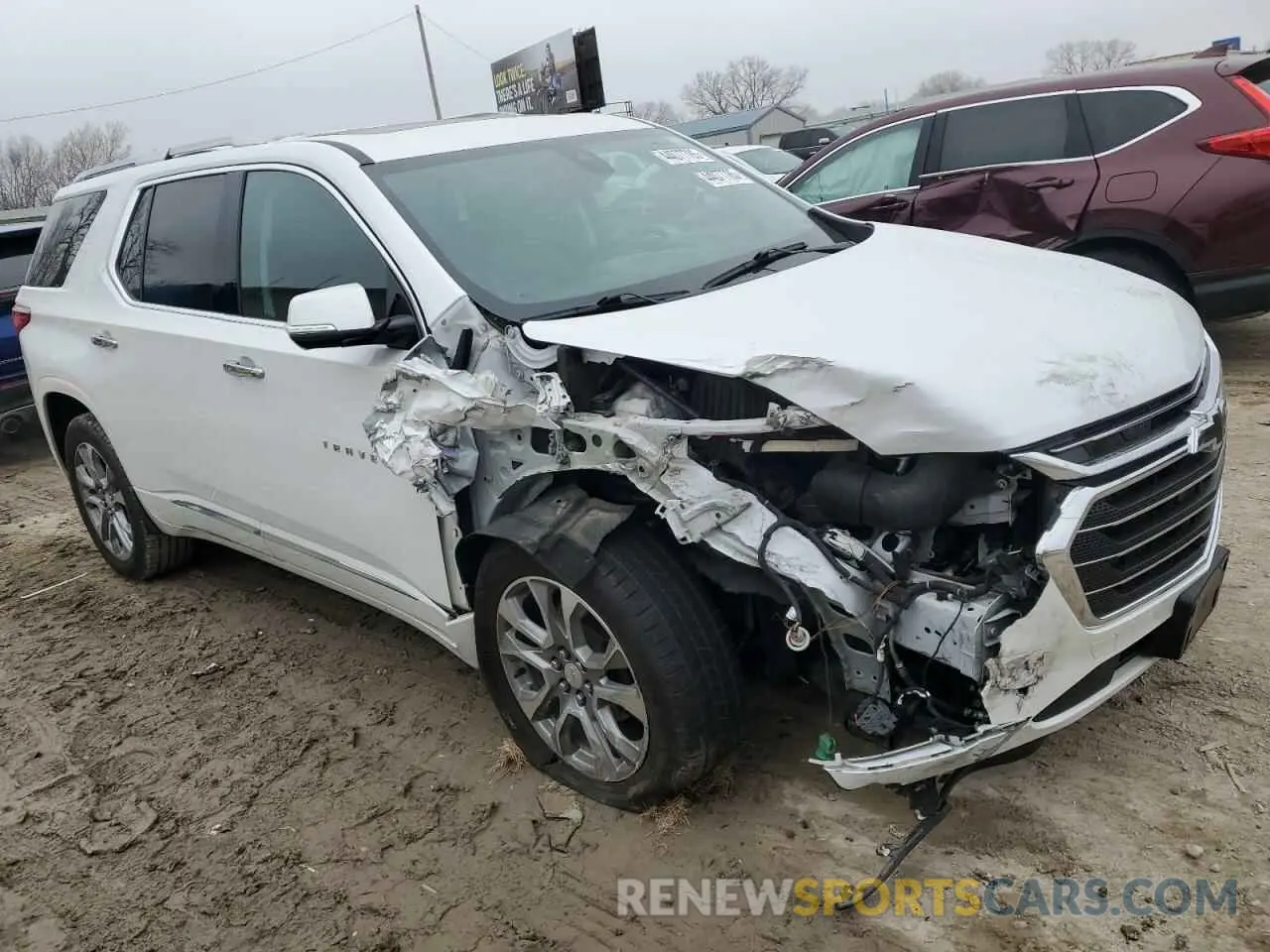 4 fotografías del automóvil dañado 1GNEVKKW3LJ288848 CHEVROLET TRAVERSE 2020