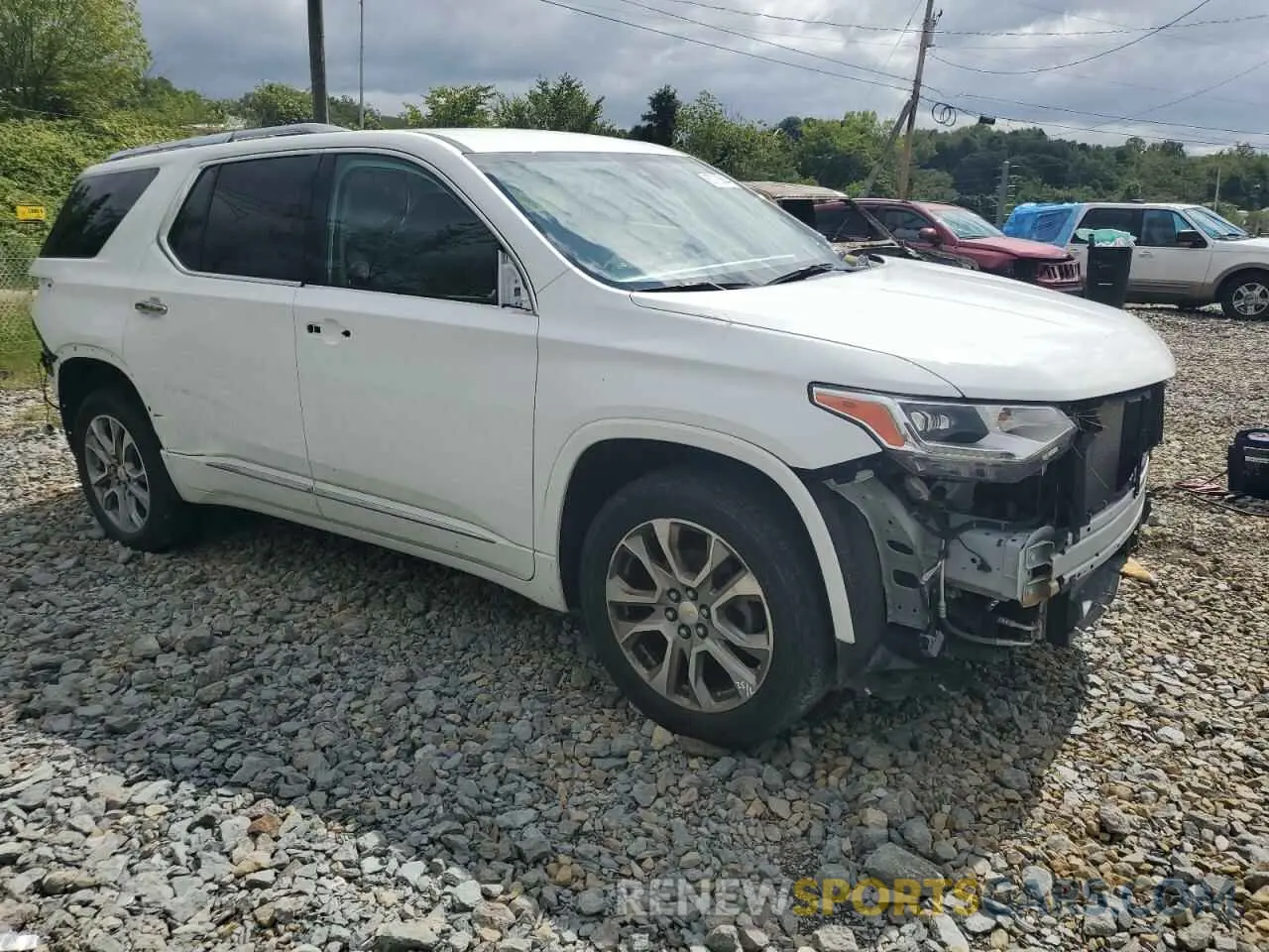 4 fotografías del automóvil dañado 1GNEVKKW9LJ158234 CHEVROLET TRAVERSE 2020