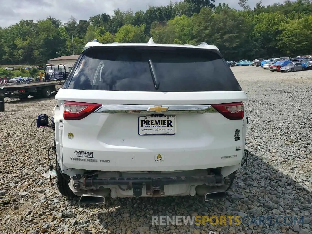 6 fotografías del automóvil dañado 1GNEVKKW9LJ158234 CHEVROLET TRAVERSE 2020