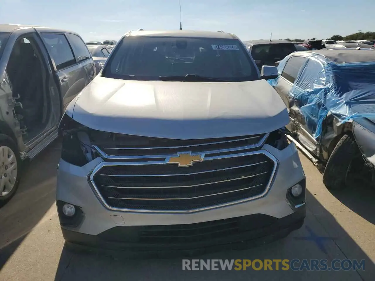 5 fotografías del automóvil dañado 1GNEVMKW4LJ191332 CHEVROLET TRAVERSE 2020