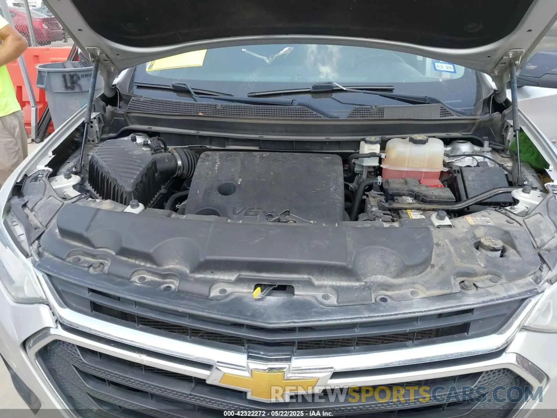 10 fotografías del automóvil dañado 1GNERFKW0MJ114605 CHEVROLET TRAVERSE 2021