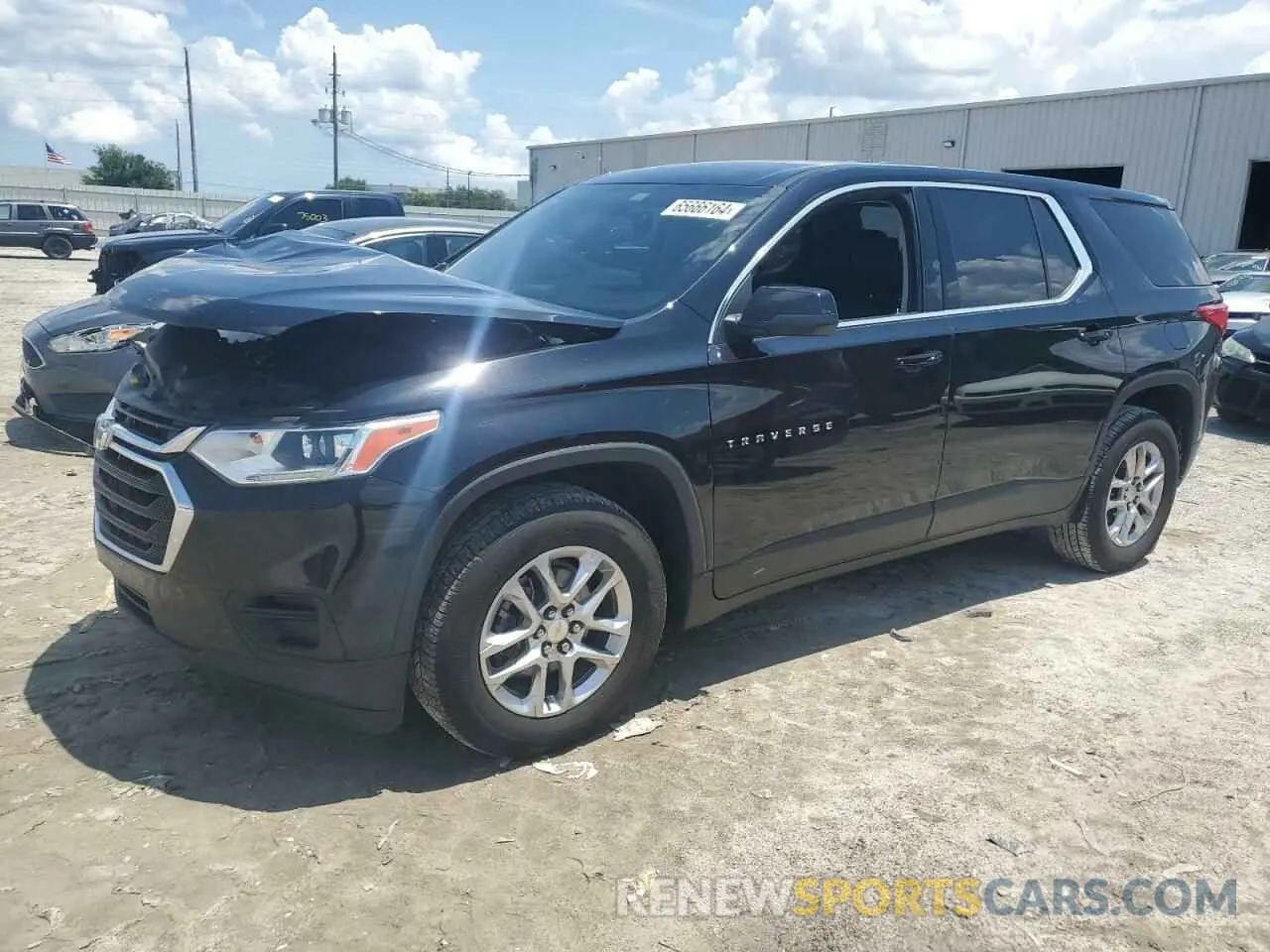 1 fotografías del automóvil dañado 1GNERFKW0MJ129296 CHEVROLET TRAVERSE 2021