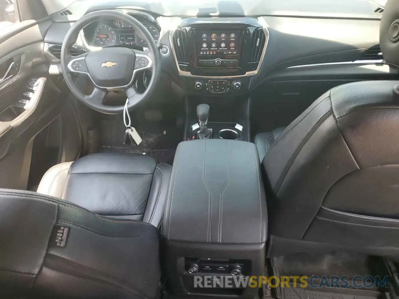 8 fotografías del automóvil dañado 1GNERFKW0MJ129296 CHEVROLET TRAVERSE 2021