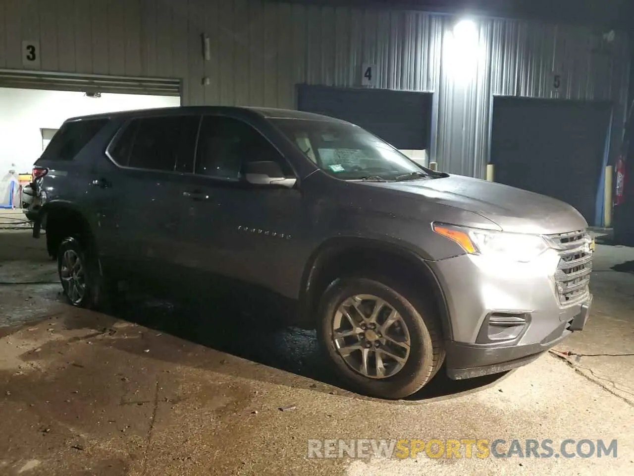 4 fotografías del automóvil dañado 1GNERFKW0MJ170821 CHEVROLET TRAVERSE 2021