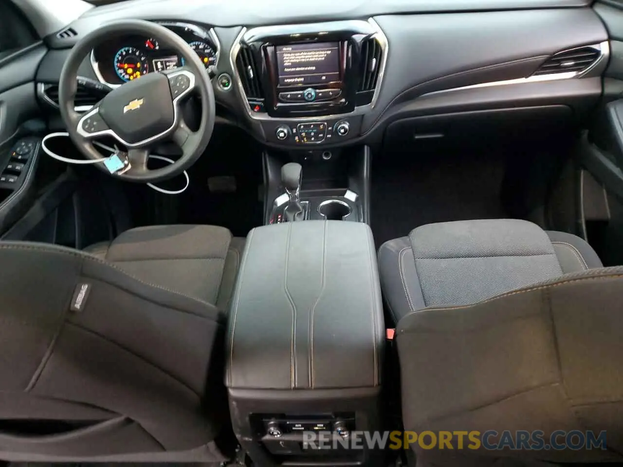 8 fotografías del automóvil dañado 1GNERFKW0MJ170821 CHEVROLET TRAVERSE 2021