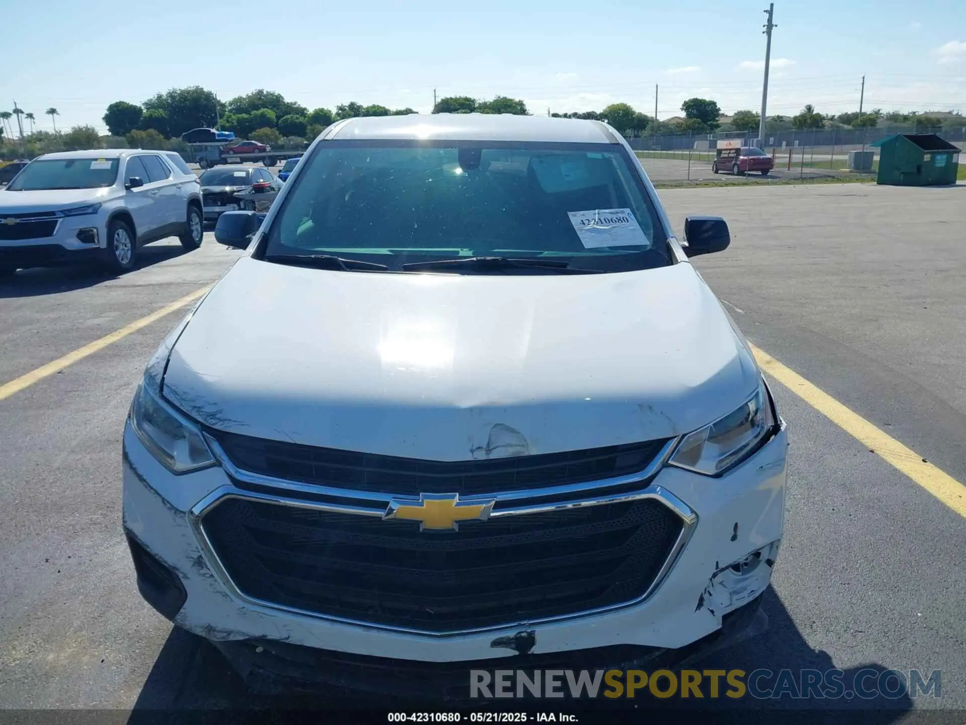 12 fotografías del automóvil dañado 1GNERFKW0MJ240592 CHEVROLET TRAVERSE 2021
