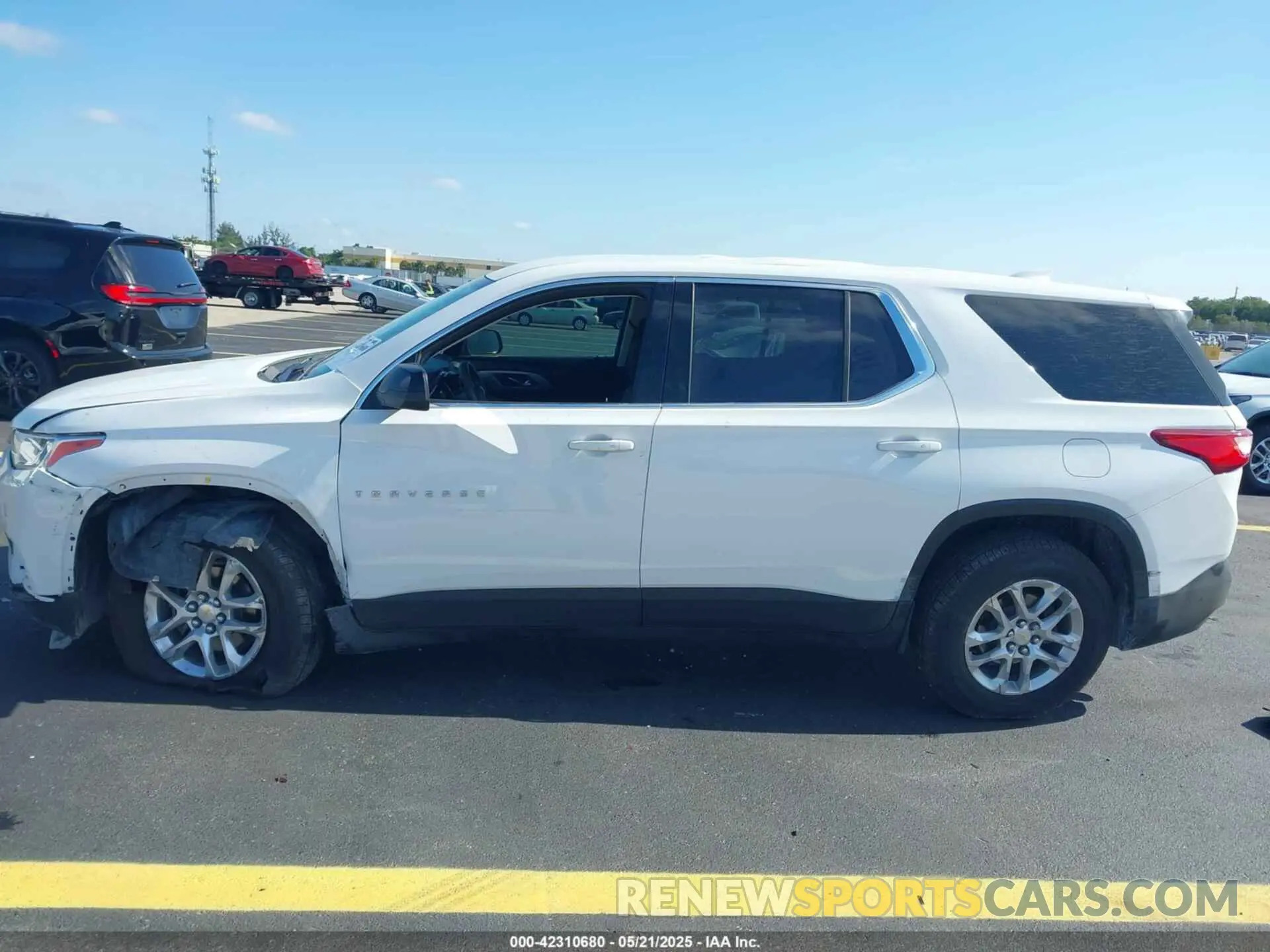 14 fotografías del automóvil dañado 1GNERFKW0MJ240592 CHEVROLET TRAVERSE 2021