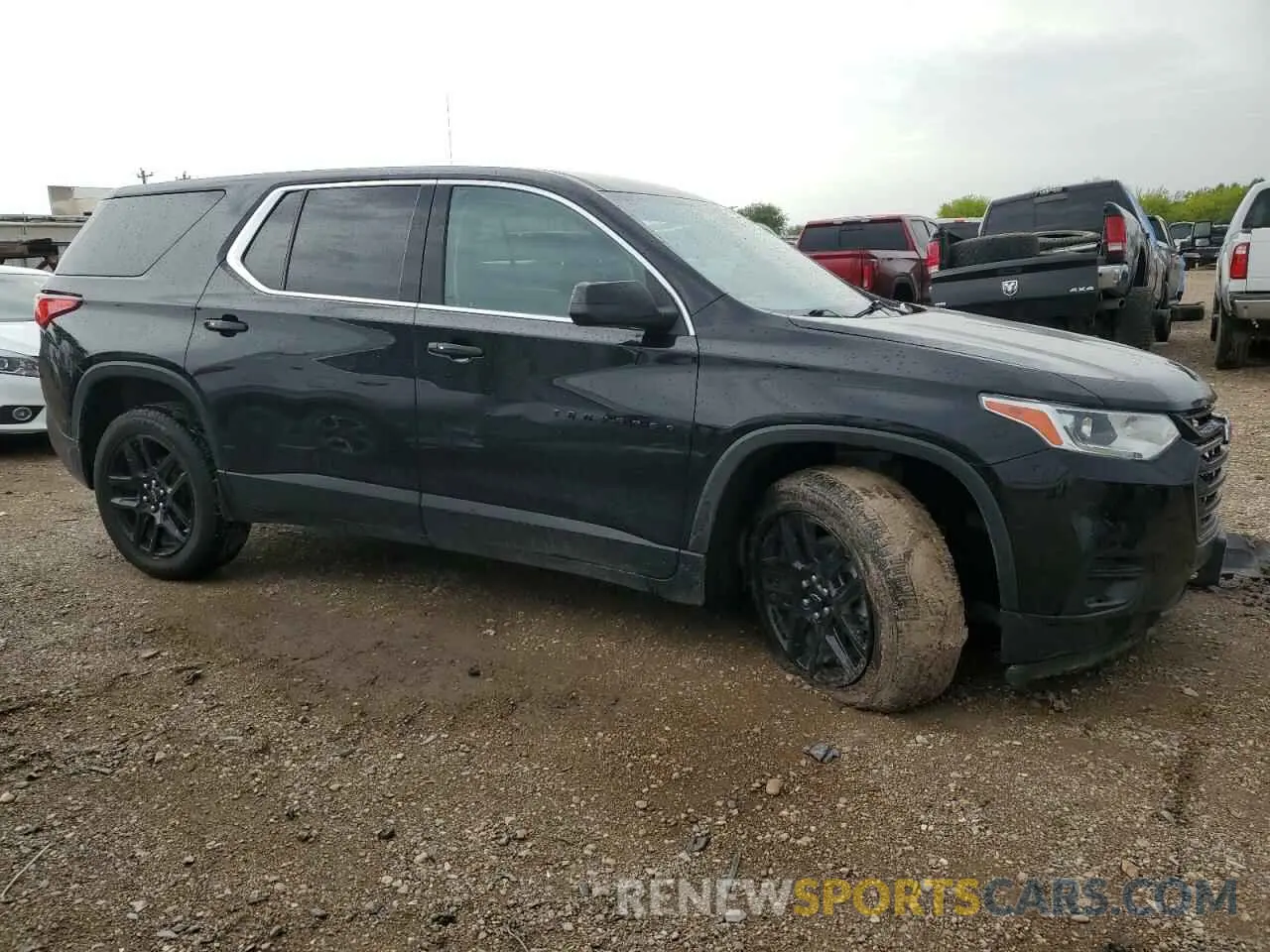 4 fotografías del automóvil dañado 1GNERFKW0MJ249115 CHEVROLET TRAVERSE 2021