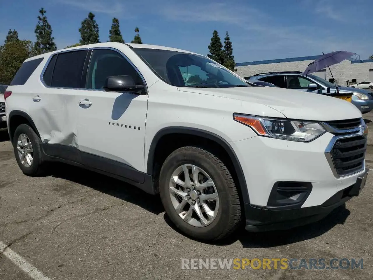 4 fotografías del automóvil dañado 1GNERFKW1MJ110076 CHEVROLET TRAVERSE 2021