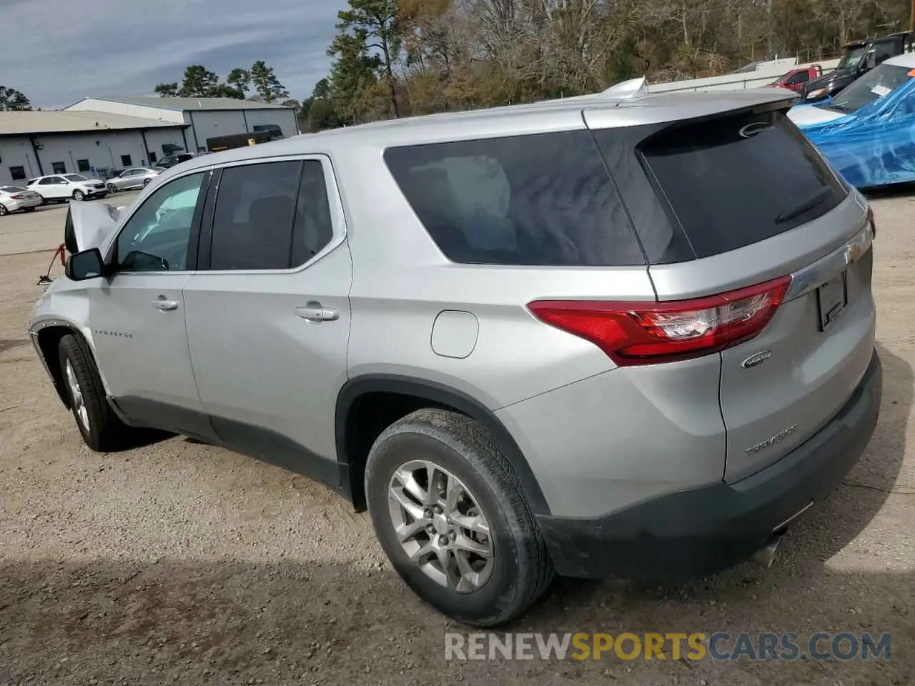 2 fotografías del automóvil dañado 1GNERFKW1MJ235790 CHEVROLET TRAVERSE 2021