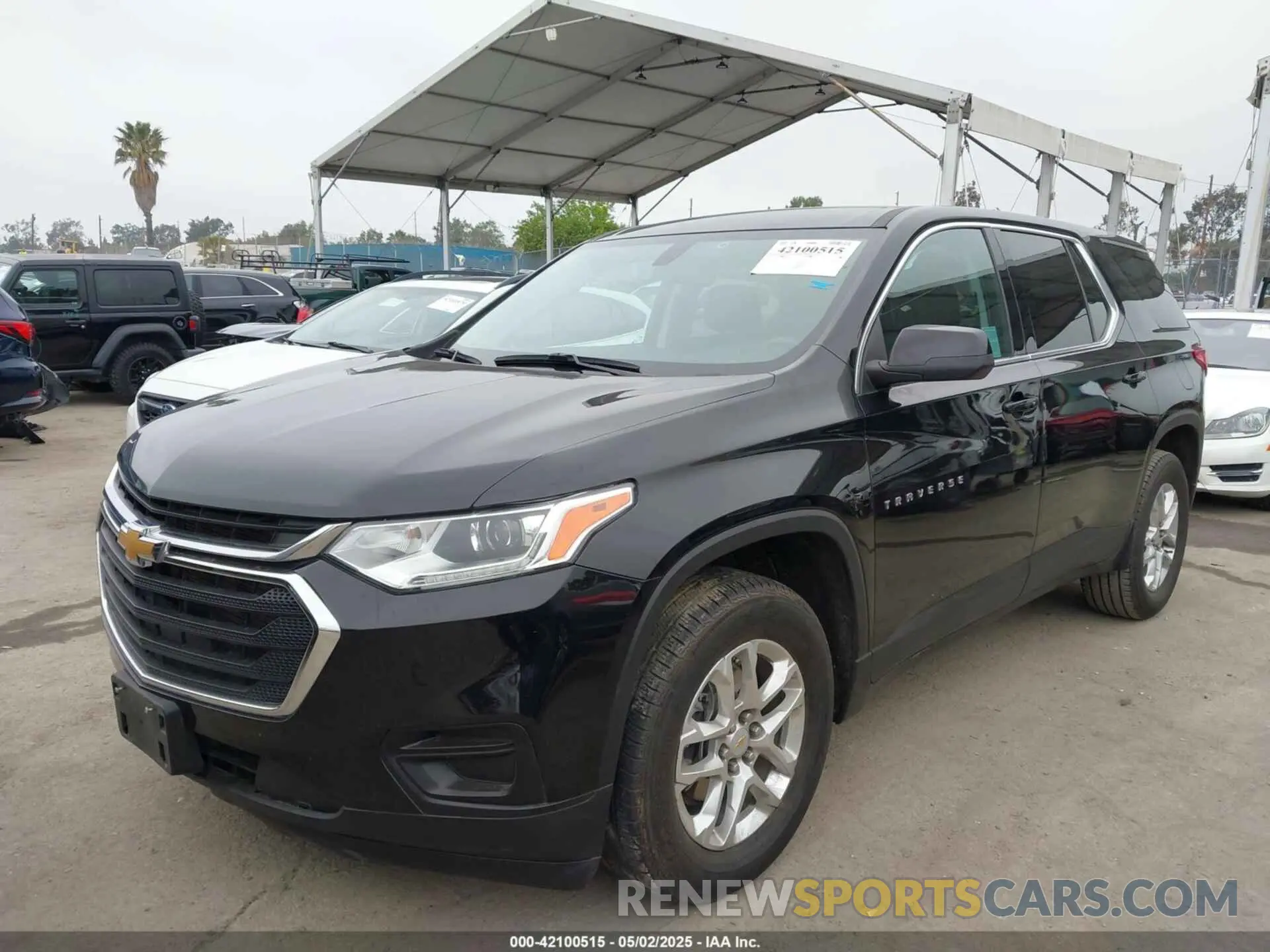 2 fotografías del automóvil dañado 1GNERFKW1MJ264769 CHEVROLET TRAVERSE 2021