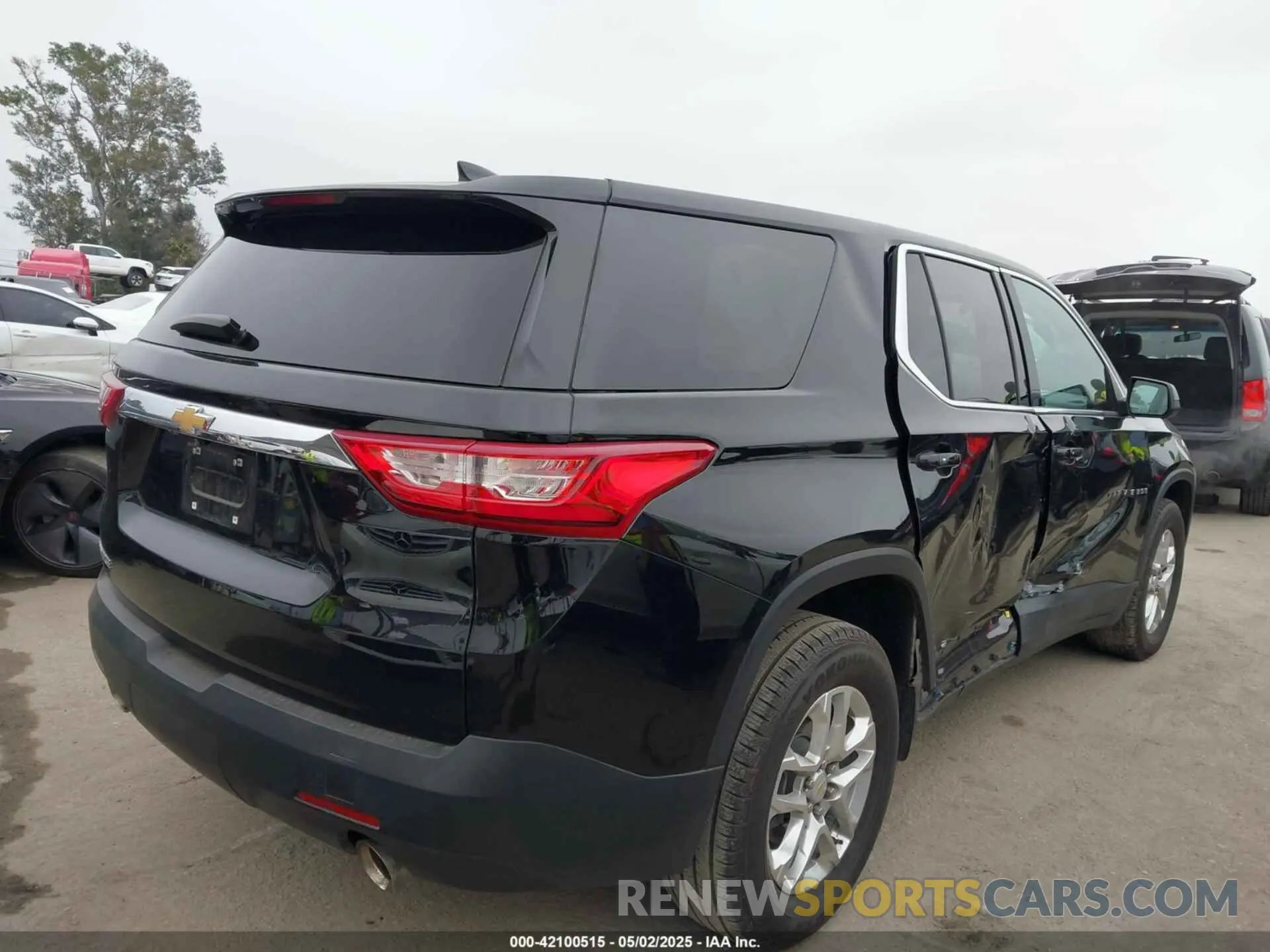 4 fotografías del automóvil dañado 1GNERFKW1MJ264769 CHEVROLET TRAVERSE 2021