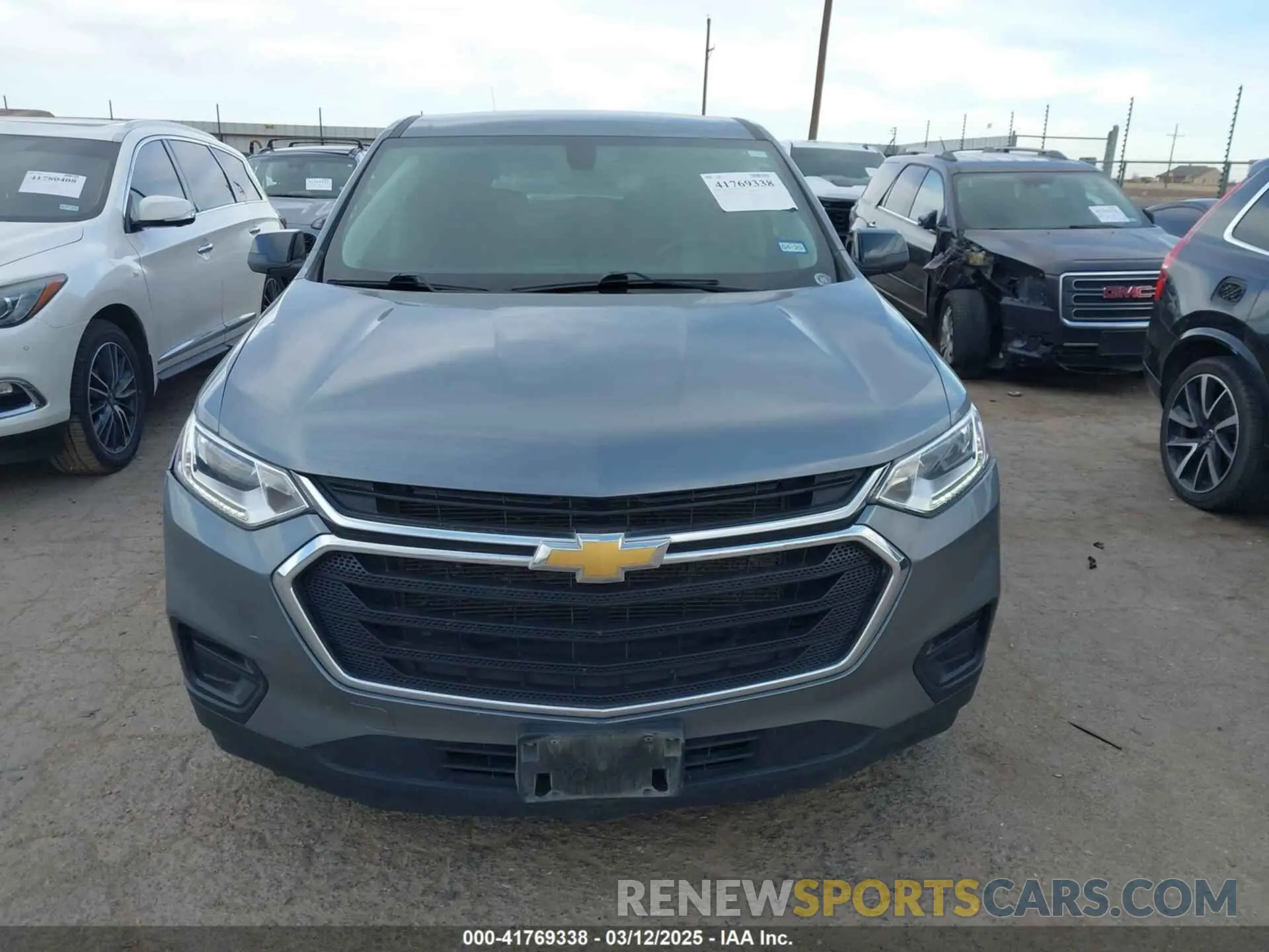 12 fotografías del automóvil dañado 1GNERFKW2MJ201129 CHEVROLET TRAVERSE 2021