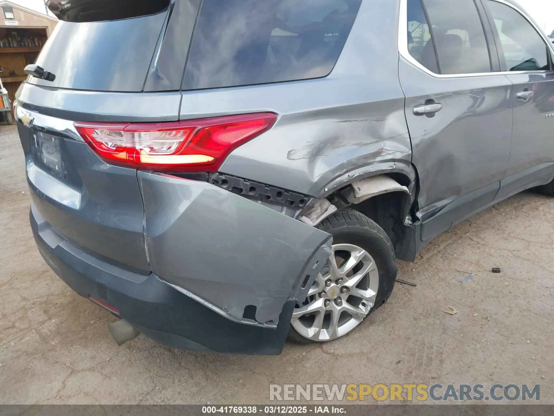 6 fotografías del automóvil dañado 1GNERFKW2MJ201129 CHEVROLET TRAVERSE 2021