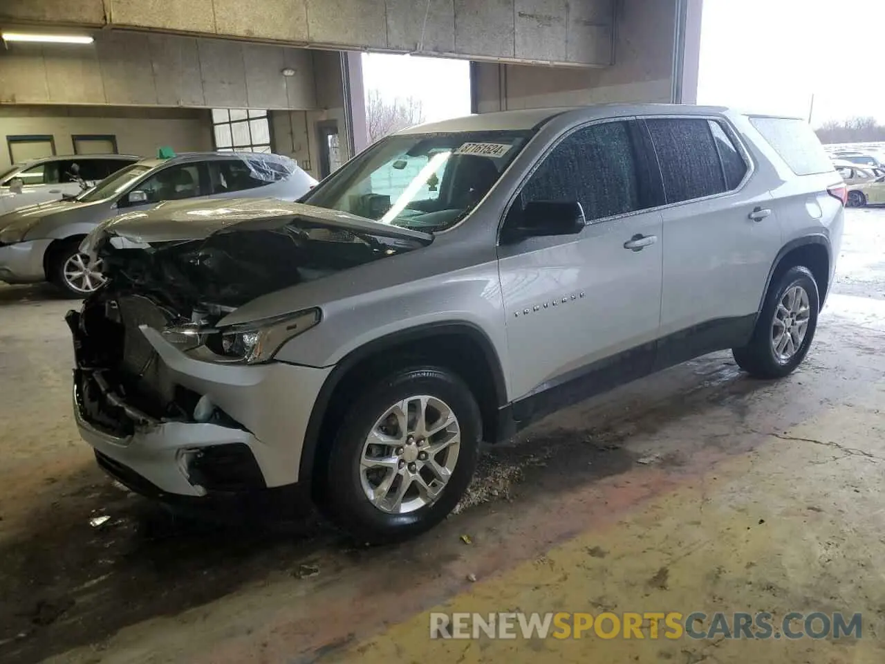 1 fotografías del automóvil dañado 1GNERFKW2MJ227648 CHEVROLET TRAVERSE 2021