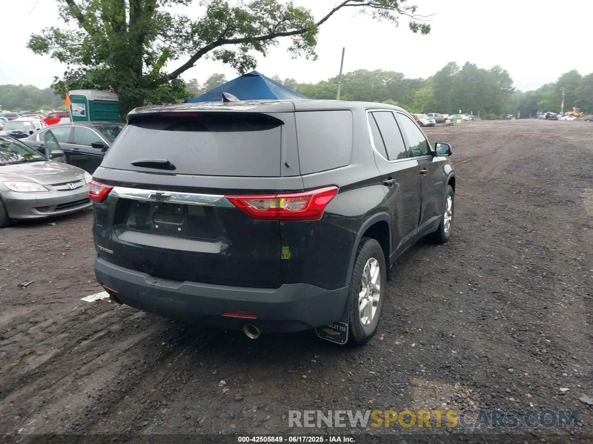 4 fotografías del automóvil dañado 1GNERFKW3MJ252834 CHEVROLET TRAVERSE 2021
