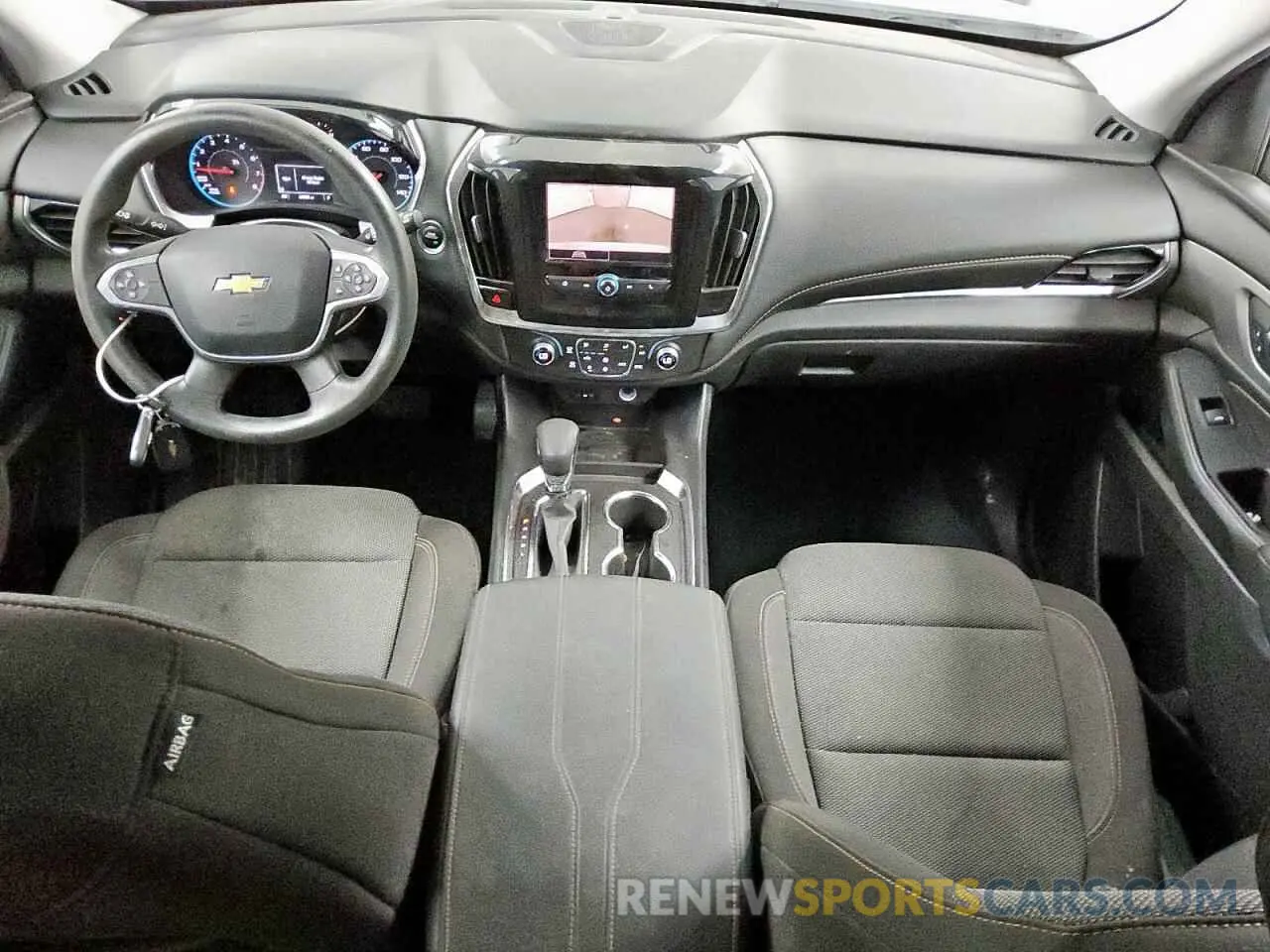 8 fotografías del automóvil dañado 1GNERFKW4MJ138373 CHEVROLET TRAVERSE 2021