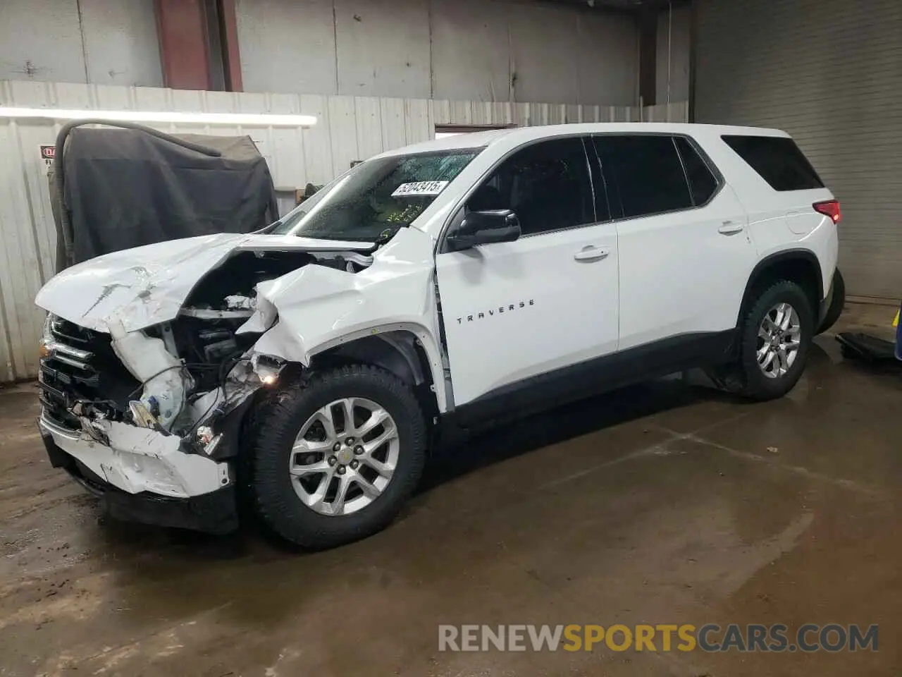 1 fotografías del automóvil dañado 1GNERFKW5MJ208172 CHEVROLET TRAVERSE 2021