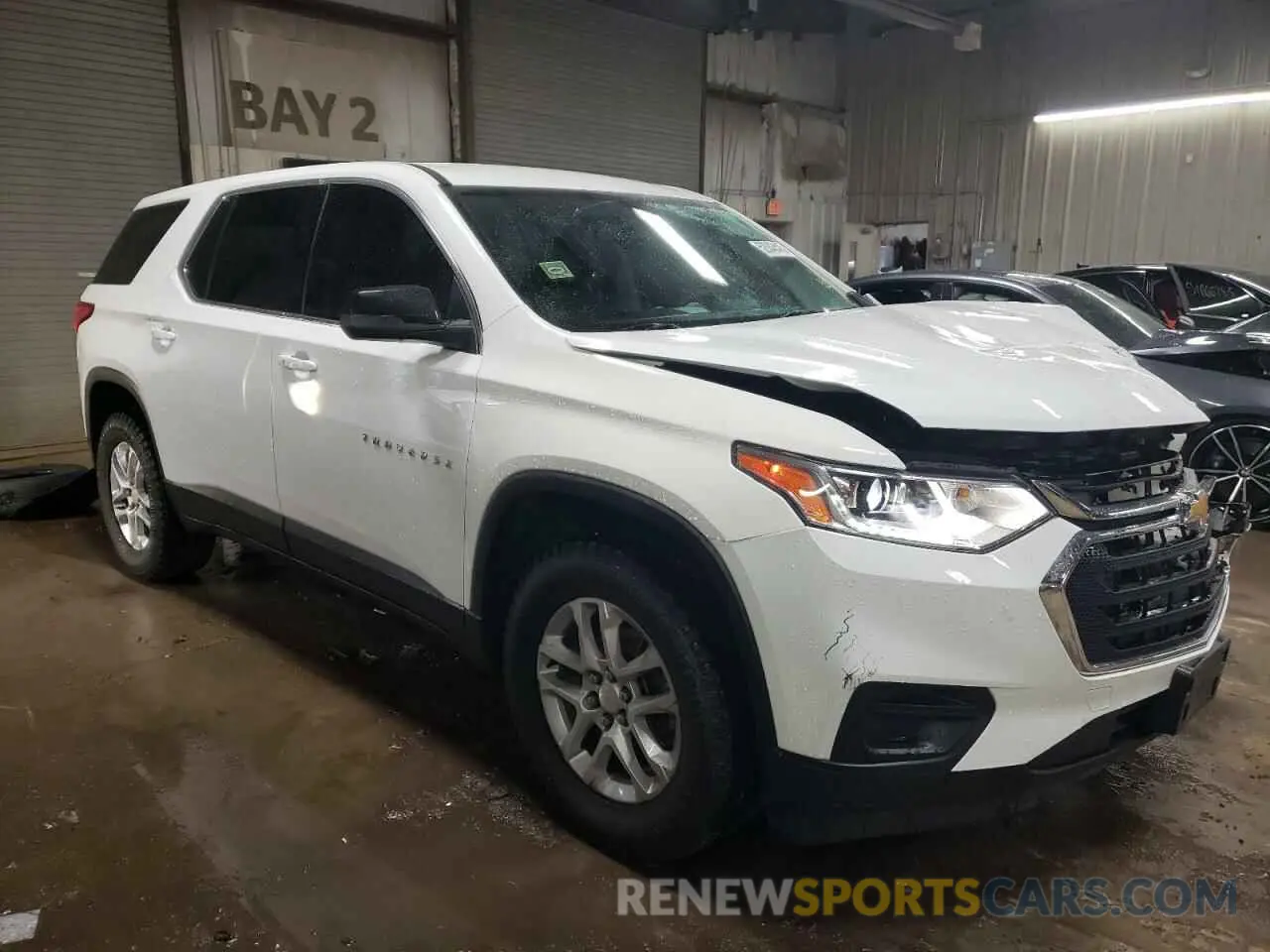 4 fotografías del automóvil dañado 1GNERFKW5MJ208172 CHEVROLET TRAVERSE 2021