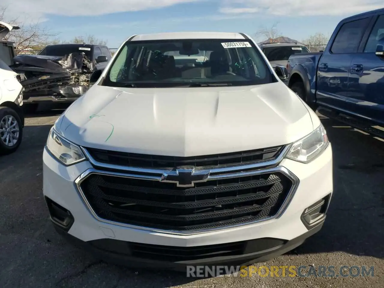 5 fotografías del automóvil dañado 1GNERFKW6MJ197277 CHEVROLET TRAVERSE 2021
