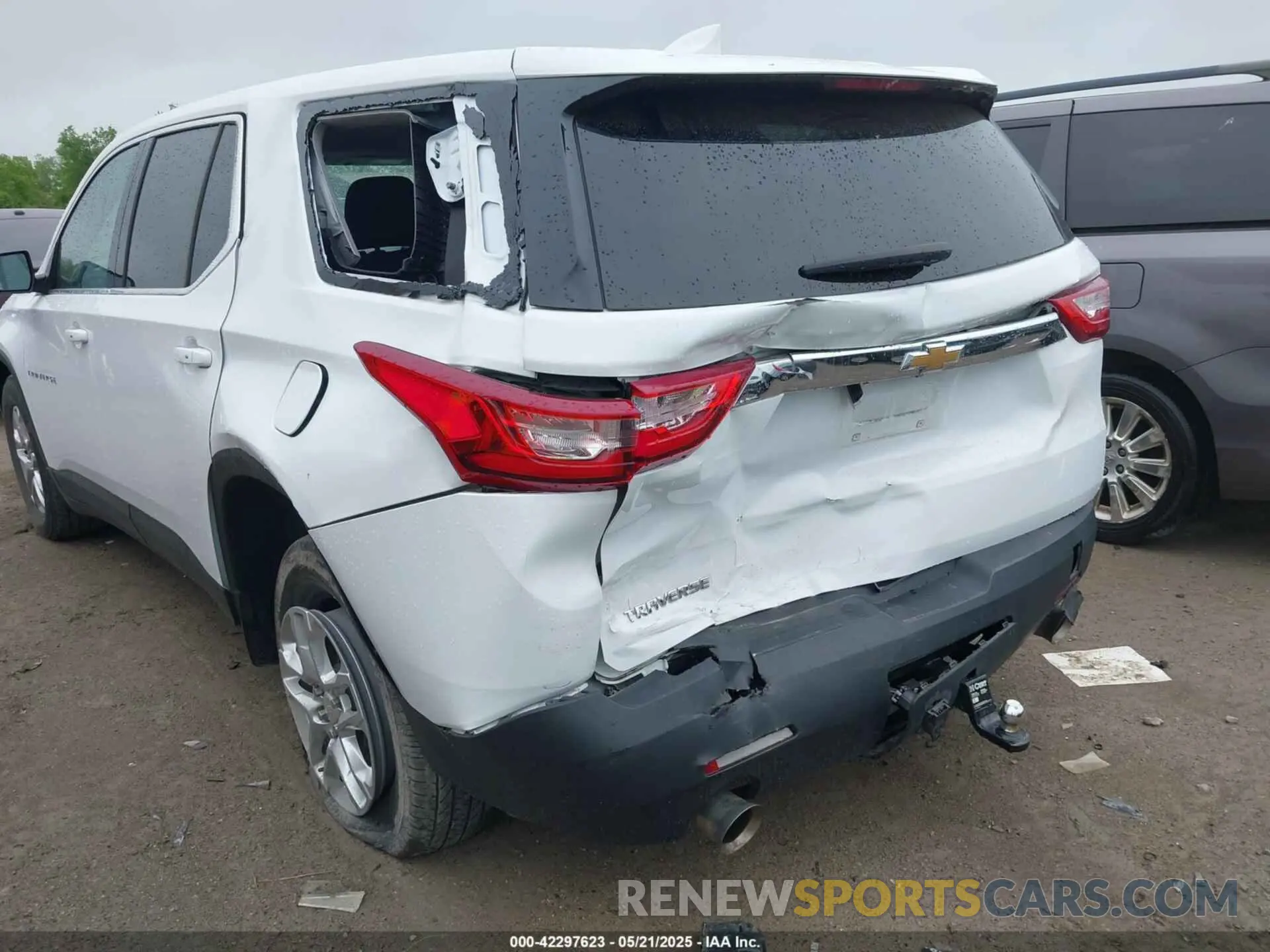 6 fotografías del automóvil dañado 1GNERFKW8MJ139381 CHEVROLET TRAVERSE 2021