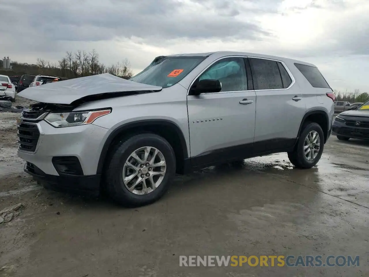 1 fotografías del automóvil dañado 1GNERFKW8MJ250965 CHEVROLET TRAVERSE 2021