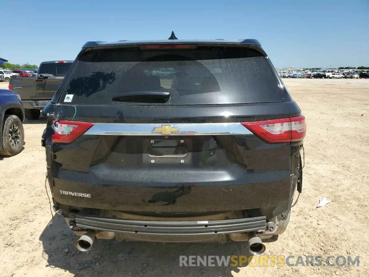 6 fotografías del automóvil dañado 1GNERFKWXMJ108908 CHEVROLET TRAVERSE 2021