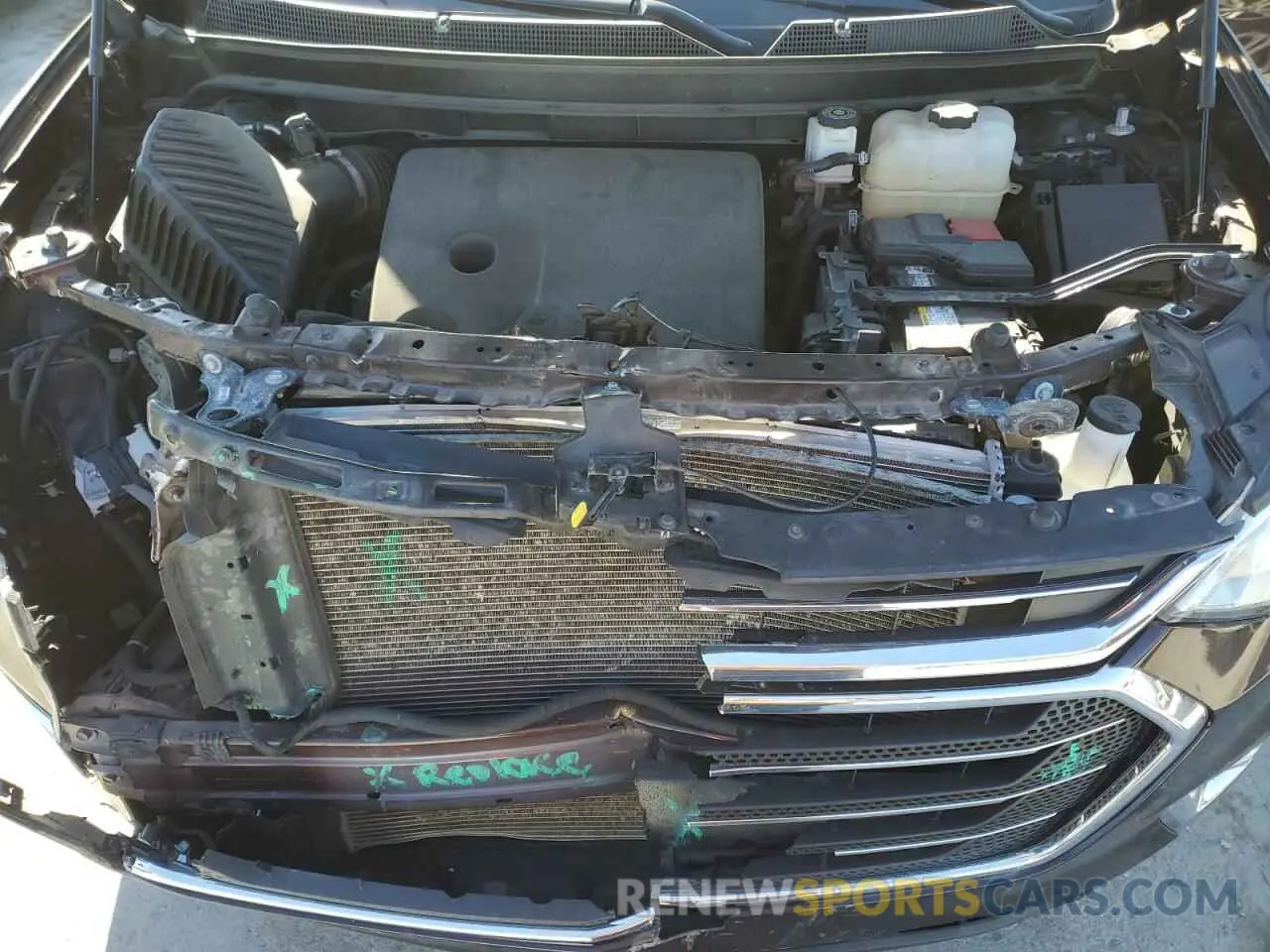 12 fotografías del automóvil dañado 1GNERGKW0MJ250383 CHEVROLET TRAVERSE 2021