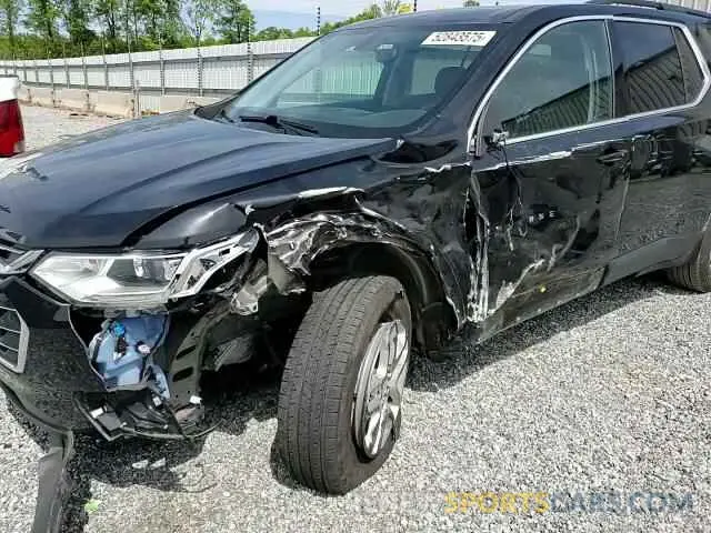 11 fotografías del automóvil dañado 1GNERGKW1MJ127191 CHEVROLET TRAVERSE 2021