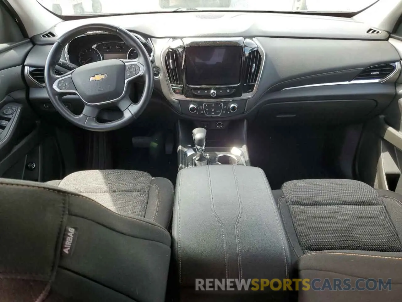 8 fotografías del automóvil dañado 1GNERGKW1MJ127191 CHEVROLET TRAVERSE 2021