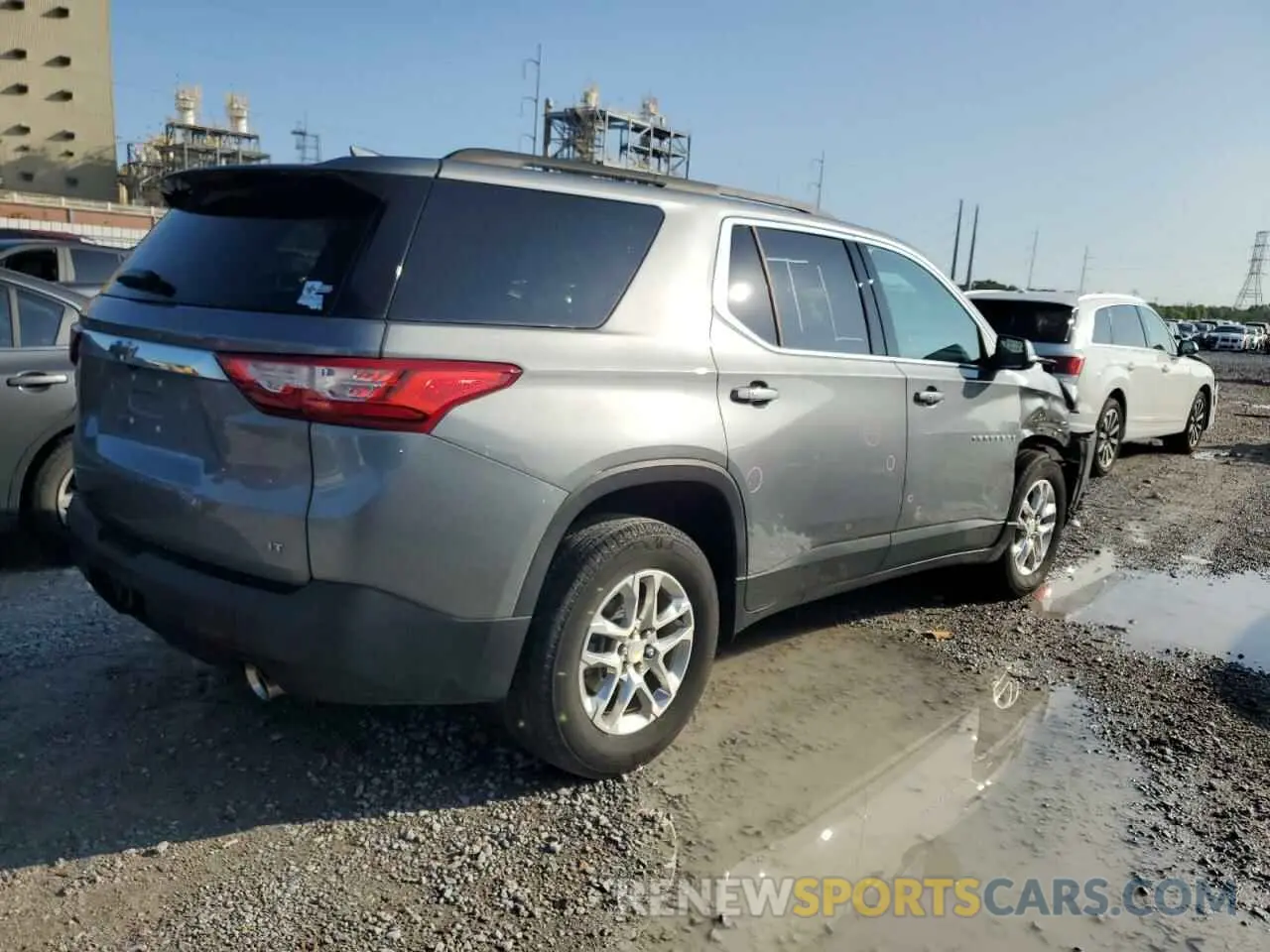 3 fotografías del automóvil dañado 1GNERGKW2MJ164962 CHEVROLET TRAVERSE 2021